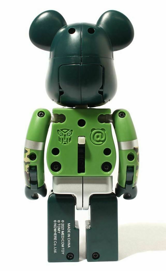 BE@RBRICK x Transformers Optimus Prime Bape Green Exclusive